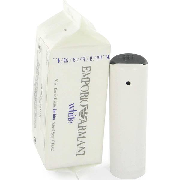 White armani perfume top